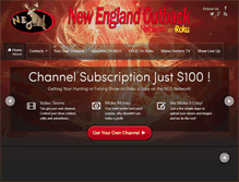 Tablet Screenshot of newenglandoutback.com